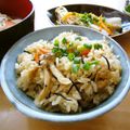 runa10's cooksnap of when they made ”作りおきひじき”の炊き込みご飯.