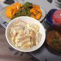 よちりん's cooksnap of when they made ボリューム満点☆麩と肉の卵とじ丼♪.