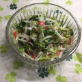 まさたかまま's cooksnap of when they made レタスとカニカマで♪さわやかマヨサラダ.