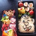 クック8KM4LO☆'s cooksnap of when they made キャラ弁に☆肉巻きいちごちゃん♪.
