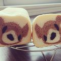 ヒトピィ's cooksnap of when they made HBで♪金太郎飴〜くまちゃん食パン.