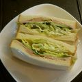 Hirarinn☆'s cooksnap of when they made 簡単！コンビニ風☆ハムレタスサンドイッチ.