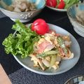 あず7225's cooksnap of when they made ✿美味アスパラとベーコンのマヨたま炒め✿.