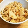 AKICHAKI's cooksnap of when they made 「白だし」でたけのこご飯.