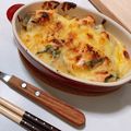 ｎａｔu's cooksnap of when they made 具材と一緒にホワイトソース☆簡単グラタン.