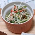 ｎａｔu's cooksnap of when they made 水菜とカニカマと卵のツナマヨサラダ.