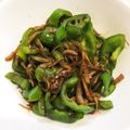 将ちゃん's cooksnap of when they made あっというまに■じゃこピーマン■.