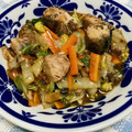 ☆さぶ☆☆'s cooksnap of when they made 白菜とサバ缶の炒めもの.