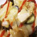とこぷっぷ's cooksnap of when they made フライパン1つで簡単★鶏肉とナスのピザ風.