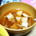 ミニマフィン's cooksnap of when they made 簡単☆お湯を注いで〜なめ茸のお吸い物.