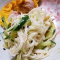 ゆいちん5's cooksnap of when they made 大根とキュウリの千切りサラダ★ゴマだれ.