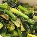 ウマナミ's cooksnap of when they made 材料4つ✲小松菜の胡麻和え.