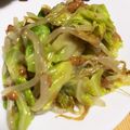 ＊とっちん＊'s cooksnap of when they made キャベツとニラもやしの納豆和え☆.