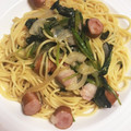 ビビ♡'s cooksnap of when they made ★ほうれん草とソーセージの和風パスタ★.