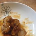 二角形's cooksnap of when they made ホタテのソテーとチリソース添え.