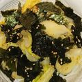かなりんココりん's cooksnap of when they made 簡単！春キャベツとワカメの海苔ポンサラダ.