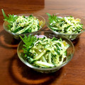 キョーマキ's cooksnap of when they made ささっと一品！もやしときゅうりのナムル.