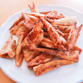 ☆３匹の子ぶた☆'s cooksnap of when they made やみつき♪れんこん揚げ☆塩味☆.