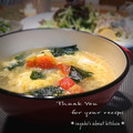 inyako's cooksnap of when they made トマトと卵とわかめのデトックススープ.