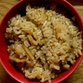 たにまっち's cooksnap of when they made 鶏肉と干し椎茸と竹の子の炊き込みご飯.