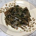 クック4P73QB☆'s cooksnap of when they made これ旨い！蒟蒻の塩昆布バターきんぴら☆.
