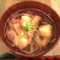 クマちー's cooksnap of when they made 乾物とベーコンのスープ.