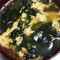 pucyipan's cooksnap of when they made 簡単！卵とワカメの中華スープ.