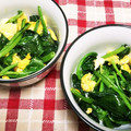 ☆yopipi's cooksnap of when they made ほうれん草と卵のバター炒め♪♪.