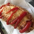 めぐえむ's cooksnap of when they made 大人気☆ウインナー入りチーズハットグ.