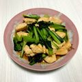 S72☆'s cooksnap of when they made 鶏むね肉とチンゲン菜のオイスター炒め.