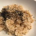 1035's cooksnap of when they made 玄米の炊き方☆圧力鍋ですぐ炊けます.