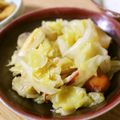＊実月＊'s cooksnap of when they made 春レシピ⭐️春キャベツと新じゃがの煮物.
