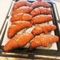 〜みみ〜's cooksnap of when they made パンオショコラ風バターロールグラハム入り.
