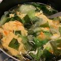 かたさん☆彡's cooksnap of when they made ササッと簡単調理☆レタスと卵のスープ.