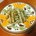 古賀竜一's cooksnap of when they made 簡単節約！ごぼうのカリカリのり塩揚げ.