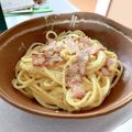 ゆたぽん7's cooksnap of when they made カルボナーラ.