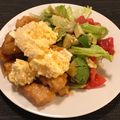 myuta0604's cooksnap of when they made 鶏むね肉で揚げないチキン南蛮.