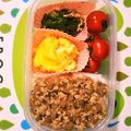 ぐりtoぐら's cooksnap of when they made ごぼうたっぷり鶏そぼろ.