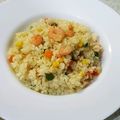 ぐるパパ's cooksnap of when they made 【簡単】フライパンで本格エビピラフ.