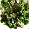 やえまりも's cooksnap of when they made ほうれん草の海苔しらすお浸し(^^).