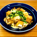Asato★'s cooksnap of when they made めんつゆだけ☆厚揚げのチーズ焼き.