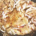1男4女のママ's cooksnap of when they made もやしと紅生姜のチヂミ.