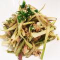 Tケｰ′sK's cooksnap of when they made 春の常備菜☆うど皮のツナきんぴら.