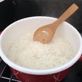papikun's cooksnap of when they made *吹き零れない、普通の鍋で炊くご飯*.