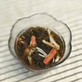 アンドーナツ☆'s cooksnap of when they made ヘルシー【もずくとカニカマのポン酢和え】.