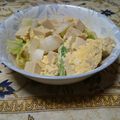 cafeRick's cooksnap of when they made 白菜と高野豆腐の卵とじ.