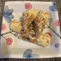 ikumiange's cooksnap of when they made 明太チーズ入りちくわの磯辺揚げ.