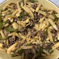 たかてら家's cooksnap of when they made 中華の定番♪青椒肉絲.