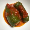 sunnnnny's cooksnap of when they made ピーマンの肉詰め トマトソース煮.