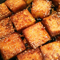 ☆スイーツだいすき☆'s cooksnap of when they made 厚揚げで　手羽先甘辛胡麻揚げ風.